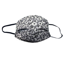 Load image into Gallery viewer, KW Mask - Black Allover Daisy
