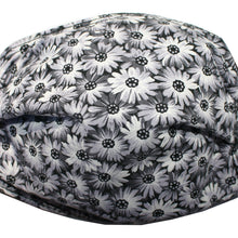 Load image into Gallery viewer, KW Mask - Black Allover Daisy
