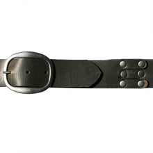 Load image into Gallery viewer, Pieced &amp; Riveted - Black Oil Tan
