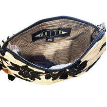 Load image into Gallery viewer, Black Roses Pom Pom Bag
