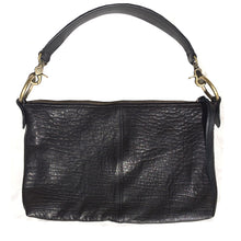 Load image into Gallery viewer, Slouchy Bag - Soft Black Leather
