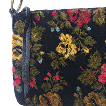 Load image into Gallery viewer, Slouchy Bag - Vintage Black Embroidery
