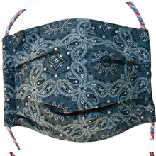 Load image into Gallery viewer, TMask - Denim Blue Bandana
