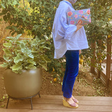 Load image into Gallery viewer, Ring Clutch - Blue Floral
