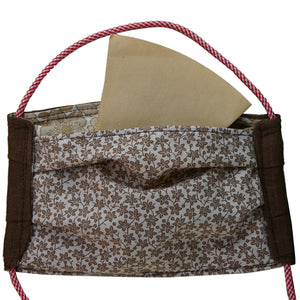 TMask - Chocolate Brown Linen