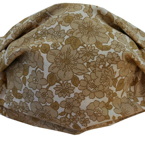 KW Mask - Sweet Brown Floral