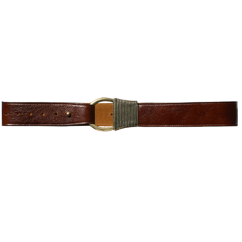 Cast Rope Belt - Cognac Leather