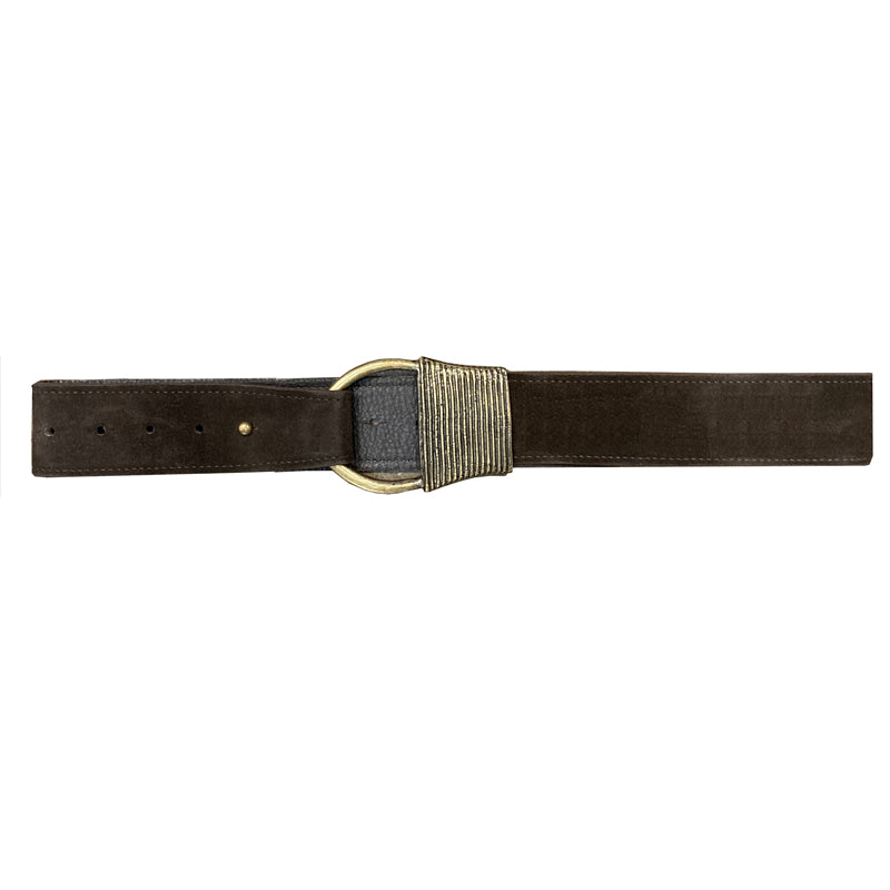 Cast Rope Belt - Chocolate Suede