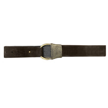 Load image into Gallery viewer, Cast Rope Belt - Chocolate Suede
