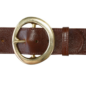 Chunky Waist Belt - Brown