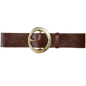 Chunky Waist Belt - Brown