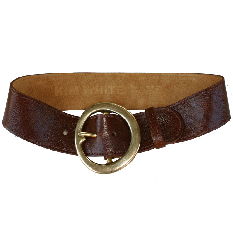 brown waist belt for dress Wide Copper Brown Leather Corset Belt for Women