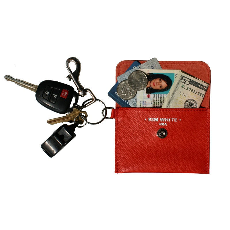 Coin Purse Key Chain - Goldenrod Fur