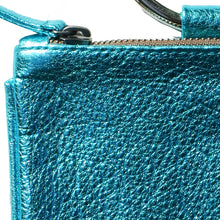 Load image into Gallery viewer, Mini Ring Wristlet - Electric Blue
