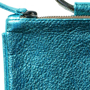Mini Ring Wristlet - Electric Blue