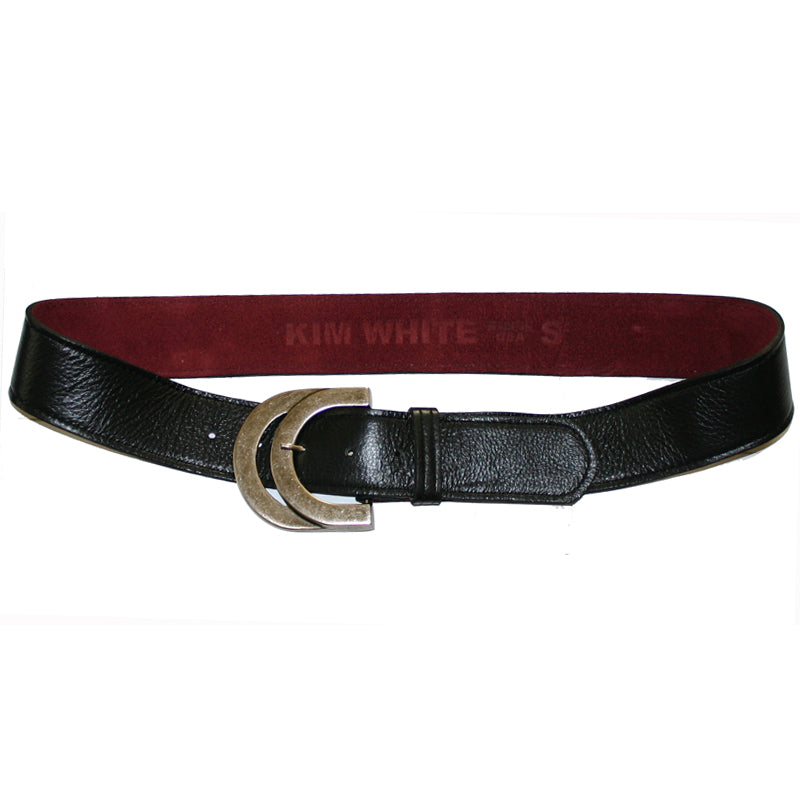 Double Half-Circle  - Black