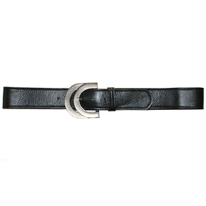 Double Half-Circle  - Black