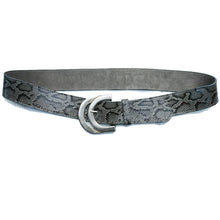 Load image into Gallery viewer, Double Half-Circle  - Grey Snake
