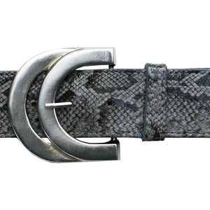 Double Half-Circle  - Grey Snake