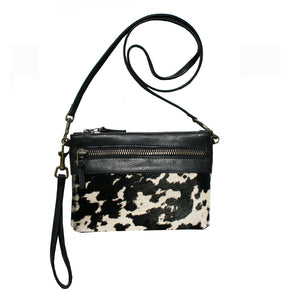Double-Zip Bag with Two Straps - Pony