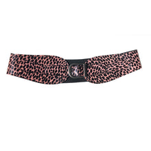 Load image into Gallery viewer, Equestrian Waist Belt - Pink &amp; Black
