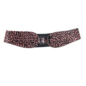 Equestrian Waist Belt - Pink & Black