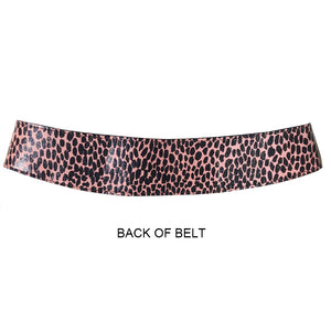 Equestrian Waist Belt - Pink & Black