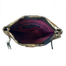 Load image into Gallery viewer, Frame Crossbody Bag - Smoky Gold Metallic
