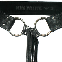 Load image into Gallery viewer, Fringe Belt - Black Metallic
