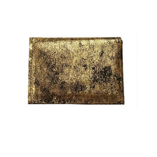 Load image into Gallery viewer, Folding Wallet - Smoky Gold Metallic
