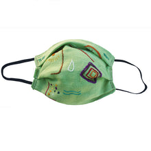 Load image into Gallery viewer, Artist Collab - Green #7 Womans Mask
