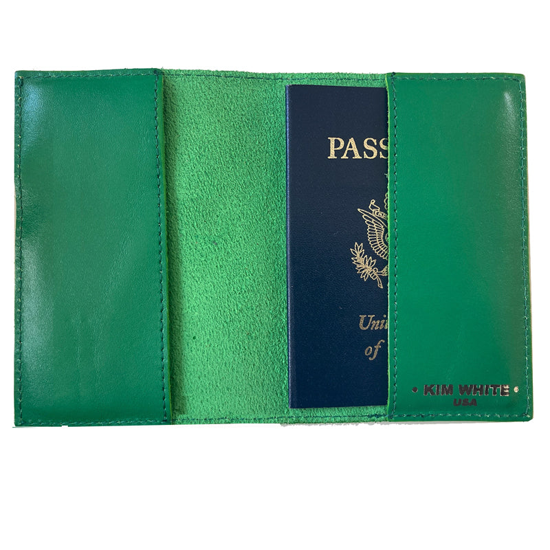 Passport Holder - Matte Green