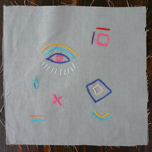 Load image into Gallery viewer, Artist Collab - Grey #20 Womans Mask
