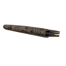 Load image into Gallery viewer, Folding Wallet - Grey Patent Snake
