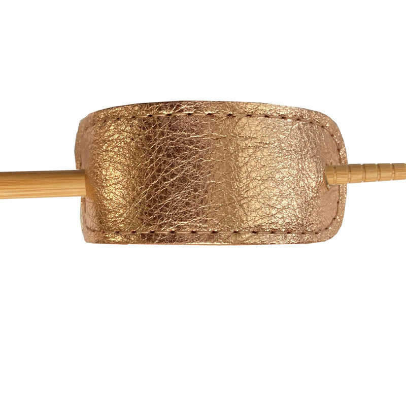 Hair Stick - Pale Pink Metallic