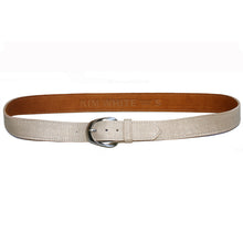 Load image into Gallery viewer, Inverted Ribbon -Ivory Brushed Metallic
