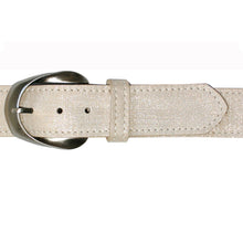 Load image into Gallery viewer, Inverted Ribbon -Ivory Brushed Metallic
