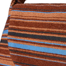 Load image into Gallery viewer, Large Shoulder Bag - Brown Stripe 1978
