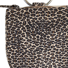 Load image into Gallery viewer, Mini Ring Wristlet - Mini Leopard
