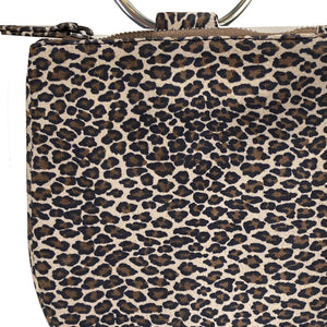 Mini Ring Wristlet - Mini Leopard