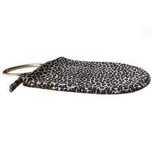 Load image into Gallery viewer, Mini Ring Wristlet - Mini Leopard
