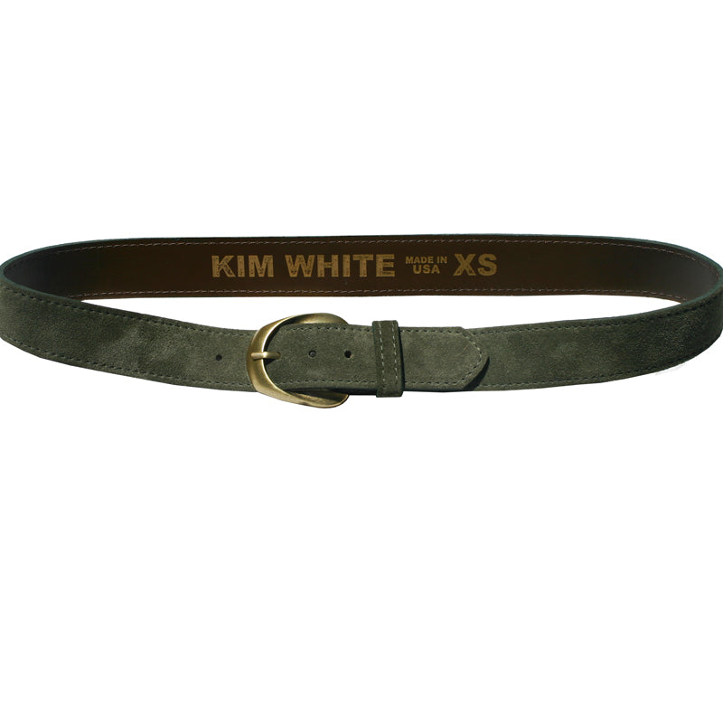 Inverted Ribbon Loden Suede