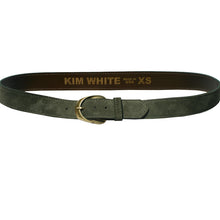 Load image into Gallery viewer, Inverted Ribbon Loden Suede
