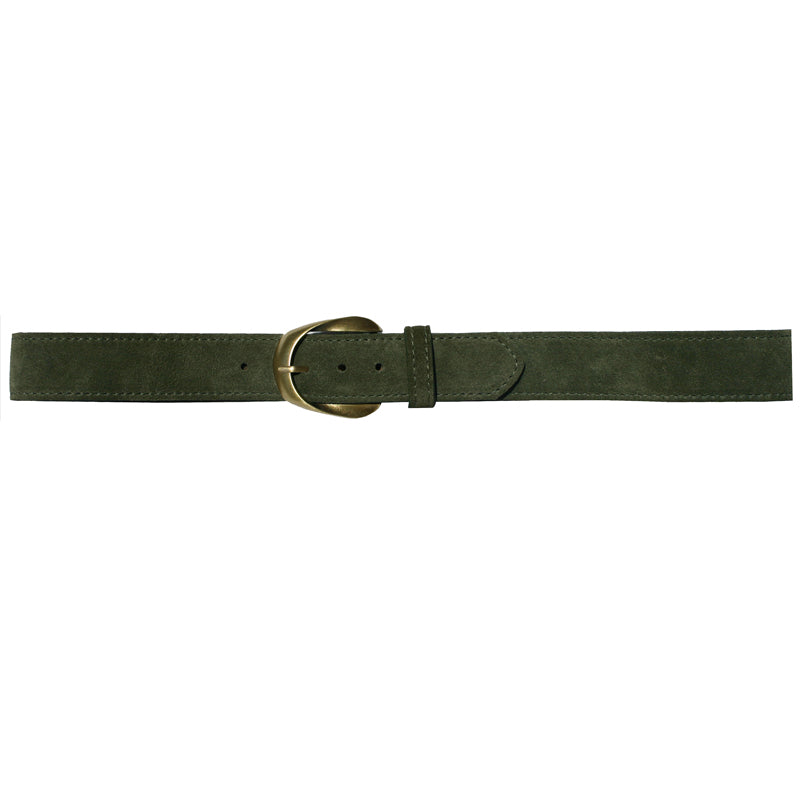 Inverted Ribbon Loden Suede