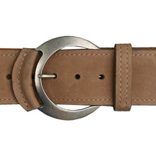 Load image into Gallery viewer, Leather-Tipped Belt - Deer wAntique Nickel
