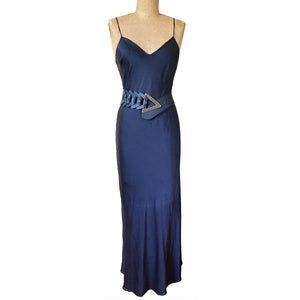 Triangle Waist Belt - Navy