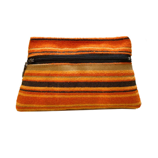 Cosmetic Bag - Orange Stripe 1978