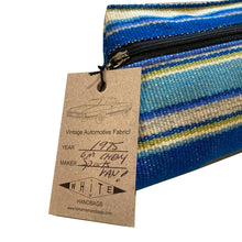 Load image into Gallery viewer, Cosmetic Bag - Ocean Stripe 1975

