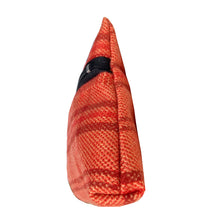 Load image into Gallery viewer, Cosmetic Bag - Orange Plaid 1974
