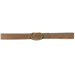 Oval Classic -Tan Suede